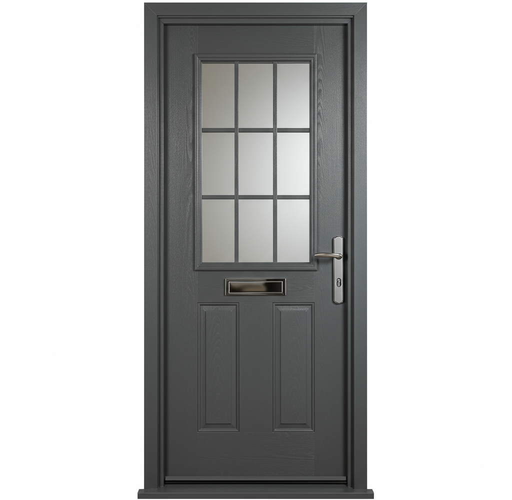 Everlast Windows and Doors - Dundee - stable composite door grey e1751921964857