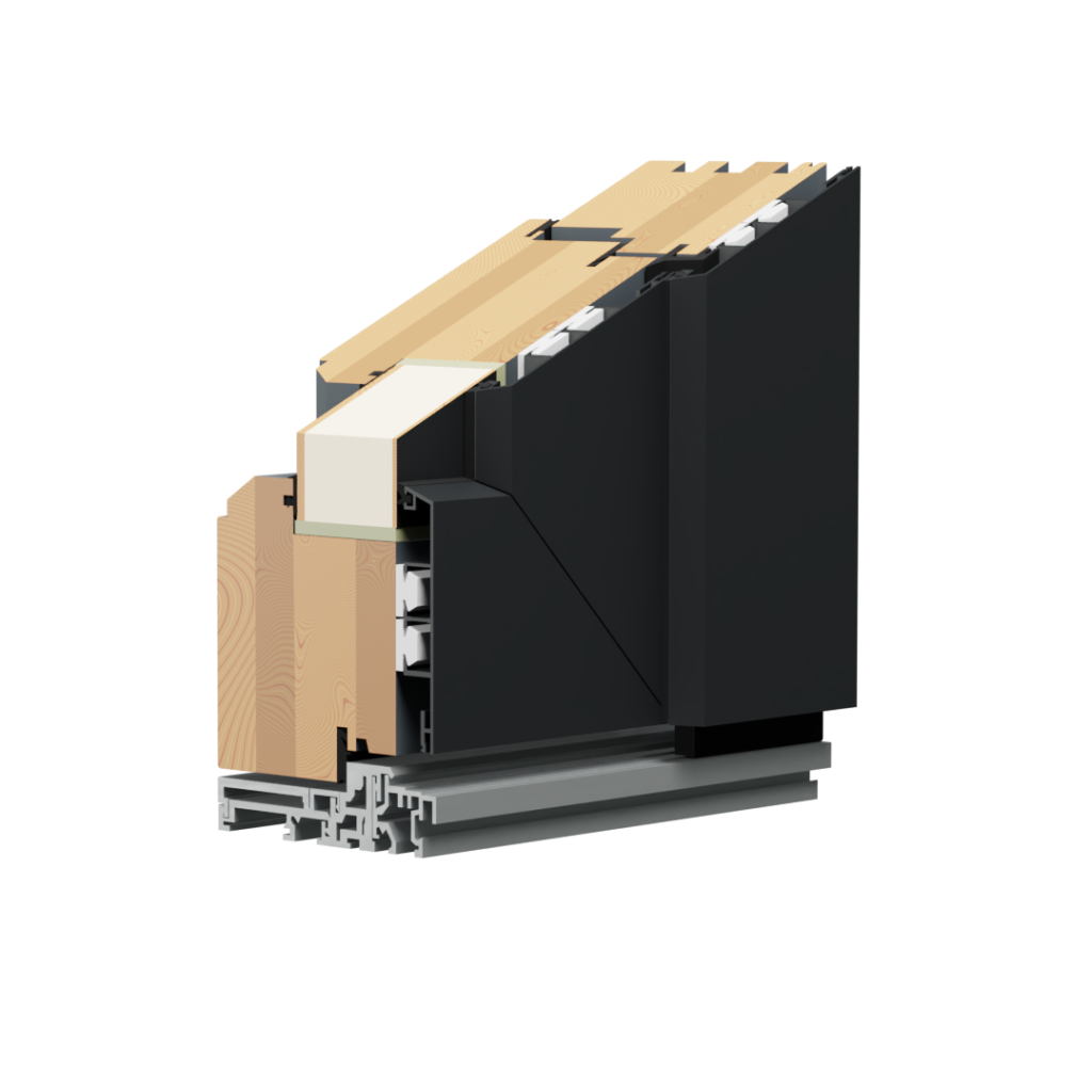 Everlast Windows and Doors - Dundee - In door ALU Corner 92mm