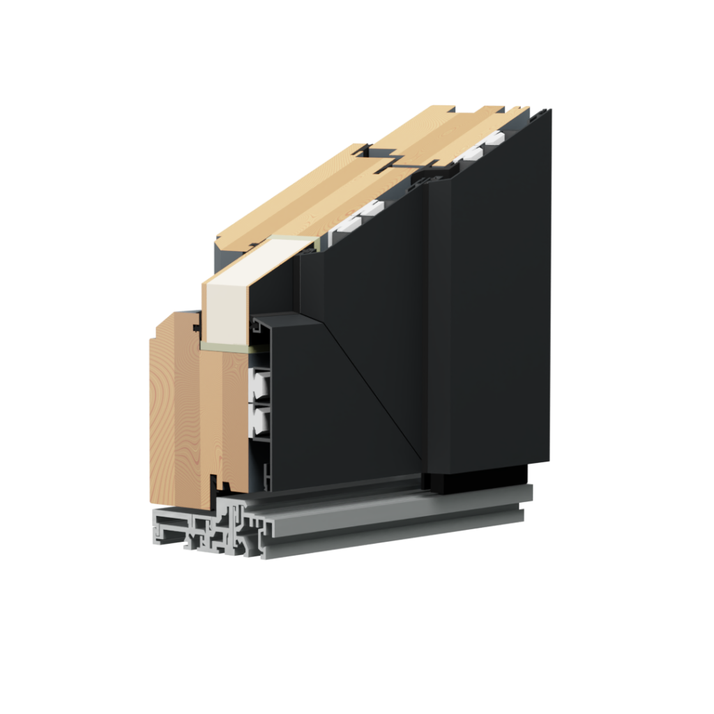 Everlast Windows and Doors - Dundee - In door ALU Corner 78mm