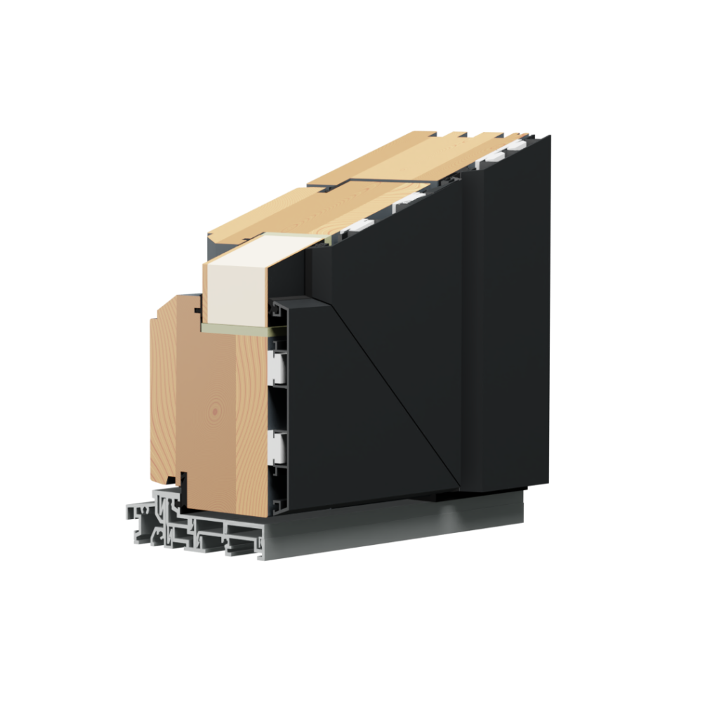 Everlast Windows and Doors - Dundee - Out door ALU Corner 92mm